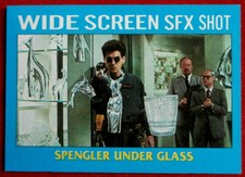 GHOSTBUSTERS II - Card #45 - SPENGLER UNDER GLASS - TOPPS 1989