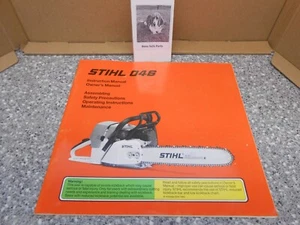 Motosierra Stihl 046 instrucciones manual del propietario - Imagen 1 de 5