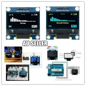 OLED Display 0.96" Inch 128x64 I2C SSD1306 Arduino Uno Mega 2560 Respberry PI - Picture 1 of 12