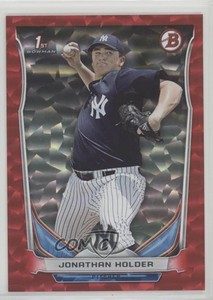 2014 Bowman Draft Red Ice /150 Jonathan Holder #DP88