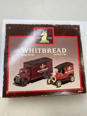 Corgi Diecast 2-Piece Set D94/1 - Bedford Box Van Ford Model T Van - Whitbread - Image 1 of 4