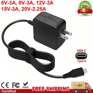 AC Adapter For Acer Chromebook Spin 311 CP311-3H-K3WL USB-C Charger Power Cord - Picture 1 of 8