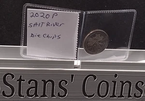 2020 P Salt River Bay Quarter Error Die Chips - Picture 1 of 6