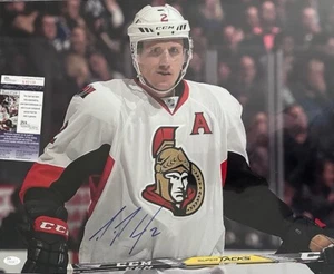 Dion Phaneuf SIGNED Ottawa Senators JSA 16x20 PHOTOGRAPH - Picture 1 of 2