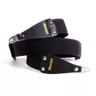 Wide Camera Shoulder Neck Strap Belt For Mamiya M645 RB67 RZ67 Black 38mm Gifts - Image 1 of 4