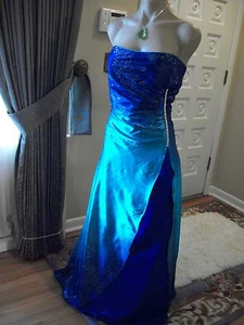 FORMAL EVENING BALL GOWN PROM DRESS PARTY COCTAIL BY JUMP APPAREL SIZE 19 / 20 - Picture 1 of 8