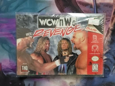 WCW Vs NWO Revenge (Nintendo 64, 1998) Authentic N64 SEALED - Image 1 of 4