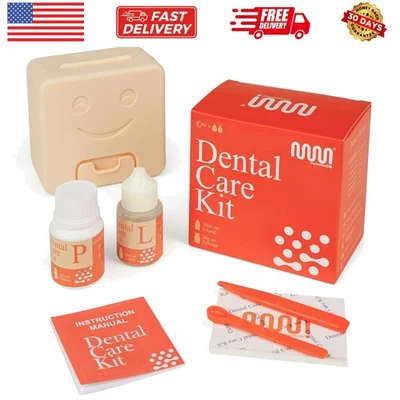Kit de cuidado dental de óxido de zinc eugenol cemento pegamento para relleno de coronas y puentes Foto 1 de 4