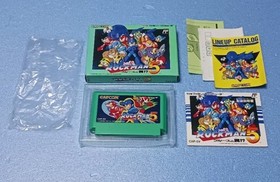 Rockman 5 Complete in Box CIB Famicom FC NES Japan Tested Working Capcom