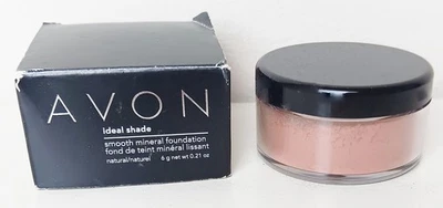 AVON Smooth Minerals Powder Foundation Bronze Shade M301 SEALED - Image 1 of 4
