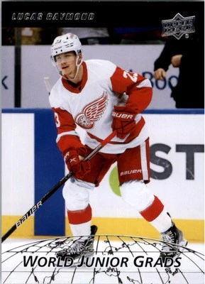 2022-23 Upper Deck World Junior Grads #WG9 Lucas Raymond - HKY - Image 1 of 2