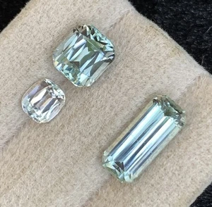 5.25 CRT icy blue rare tourmaline Natural Earth Mined Unheated Faceted - Picture 1 of 9