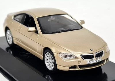 Altaya 1/43 - BMW 645Ci cupé dorado 2004 modelo diecast coche deportivo Foto 1 de 4