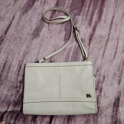 SAK Iris Demi кожи трансформируемый через плечо застежки наплечная сумка сумочка слоновой кости - Изображение 1 из 4