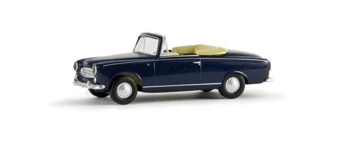 Peugeot 403 cabriolet COLUMBO, stahlblau von Drummer 1:87 HO BREKINA 29153 - Photo 1/1