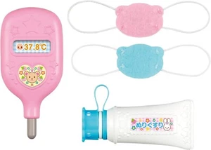 Pilot Mell-chan Care Accessories Thermometer and Medicine Set From Japan - Picture 1 of 5