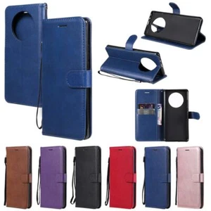 Flip Wallet For Huawei Honor P Smart P20 P30 P40 New PU Leather Case Stand Cover - Picture 1 of 12