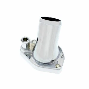 Cuello de agua cromado 45 grados para Ford 289/302/351W bloque pequeño V8 - Imagen 1 de 2