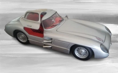 Minichamps 1/24 Mercedes-Benz 300 SLR Uhlenhaut Coupe 1955 w/Box Rare Japan Used - Image 1 of 4