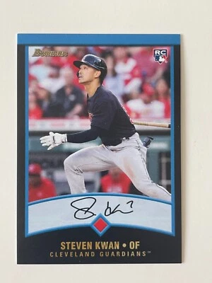 2022 Topps TBT Set 17 Card #49 STEVEN KWAN Rookie RC Print Run = 5,275 Guardians - Image 1 of 2