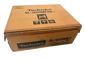 Technics SL 1200 MK2 Pro DJ Turntable All Original 1987 w/Box & Accessories - Picture 1 of 14
