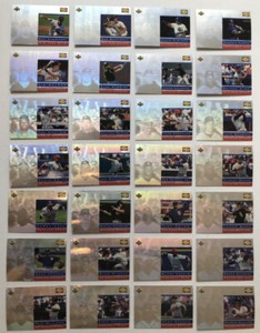 1995 Denny's Upper Deck Hologram Baseball Cards Set Of 28 Complete