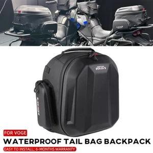 Rear Seat Tail Bag Helmet Bag Backpack For VOGE Valico 525 DS525X 525DSX DS900X - Picture 1 of 24