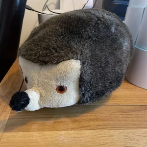 Merrythought Bear Hedgehog Zipped PJ Case good Condition Or Cushion Teddy - Imagen 1 de 9