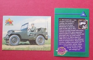ELVIS PRESLEY TRADE CARD 58 BY THE RIVER GROUP 1993 - Picture 1 of 1