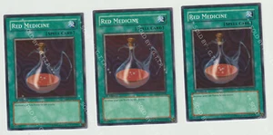 ¡YUGIOH! RED MEDICINE - 1A EDICIÓN - YSD-EN024 (X3) - P&P GRATIS - Imagen 1 de 1