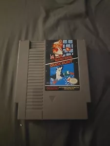 Super Mario Bros/Duck Hunt (Nintendo NES, 1985) TESTED, Works ML322 - Picture 1 of 2