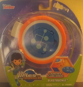 Miles From Tomorrowland Blastbuckle/Lanza discos flash TOMY NIP (N5)! - Imagen 1 de 5