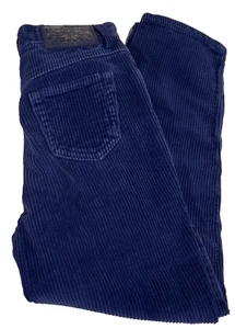 The Children’s Place Girls Blue Corduroy Pants Mid Rise Straight Leg Size 8 - Picture 1 of 5