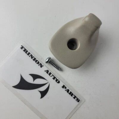 2001-2007 Dodge Grand Caravan Sun Visor Clips Beige Single (1) with Screws OEM Foto 1 de 3