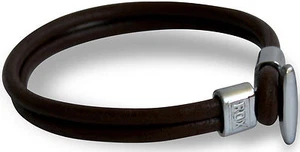 Mens Bracelet Leather by RDX, Rubber Wristbands, Leather Cuff Bracelet - Picture 1 of 6