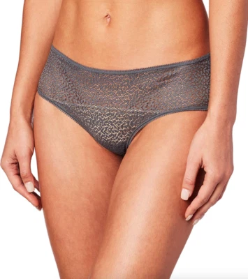 DKNY Graphite Modern lace Trim Hipster Underwear Women's L69227 Size S - Image 1 of 2
