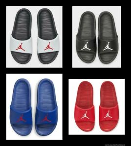 Jordan Men's Break Slide Sandals Black/Red/Blue/White