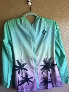 ATTRACO Women's Long Sleeve Rash Guard UV Sun Protection Large - Picture 1 of 3