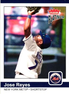 2004 Fleer Platinum #94 Jose Reyes - Image 1 of 2