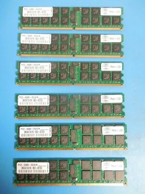 CMTL 39C947341B / 802-00103 2GB 240p PC2-5300 Registered ECC DDR2-667 DIMM  - Image 1 of 4