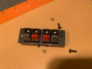 Sansui  8080 9090 Stereo Receiver Parting Out Speaker Jack Assembly - Picture 1 of 4