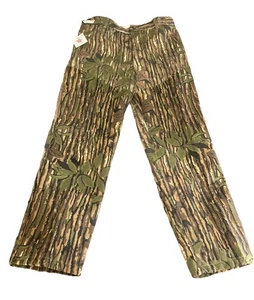 Vintage 90s Rattlers Brand Realtree Camo Brush Pants USA Made Men's Size 36 x 31 - Picture 1 of 10