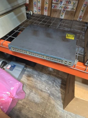 Cisco WS-C3560-48PS-S 48-Ports Layer 3 PoE Ethernet Switch - Image 1 of 4