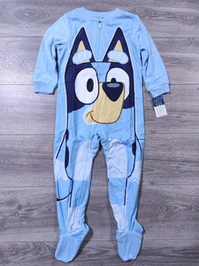 Bluey Pijama Niños 4T Niño Pequeño Niños Niñas Manta Dormir Cremallera Completa Pijamas Regalo - Imagen 1 de 7
