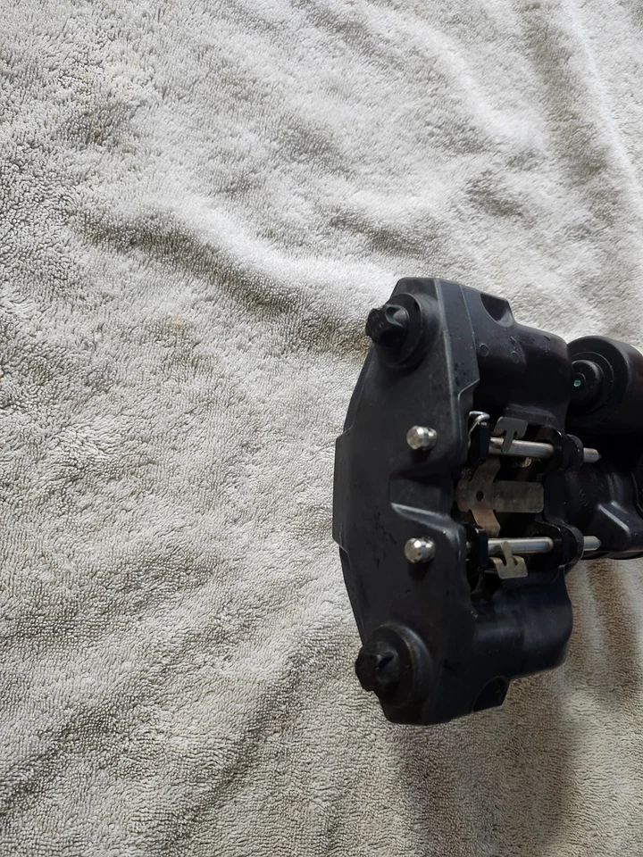 Pinza de freno de estacionamiento trasera izquierda E Ford Mustang Shelby GT500 2020 Foto 1 de 4