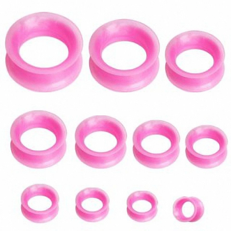 Piercing Silicona Metálico Rosa - Imagen 1 de 1