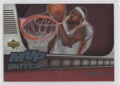 2006-07 UD Reserve MVP Watch LeBron James #MVP-LJ - Image 1 of 2