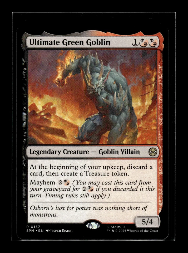 ULTIMATE GREEN GOBLIN Marvel's Spider-Man #157 SPM(NM+)(MTG) - Image 1 of 1