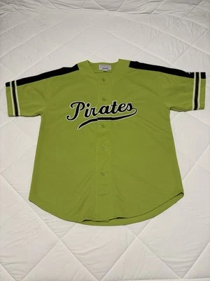 Vintage Starter Pittsburgh Pirates Alternate Jersey Size L Blank MLB Baseball - Image 1 of 4