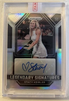2023 WWE Panini Prizm Stacy Keibler Silver Auto Sealed - Image 1 of 2
